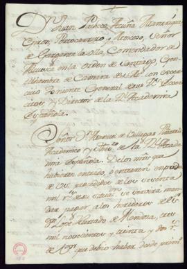 Orden del marqués de Villena de libramiento a favor de los herederos de Lope Hurtado de Mendoza d...