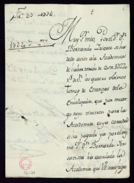 Carta de Francisco Antonio de Angulo al marqués de la Regalía sobre el coste de los cuatro último...