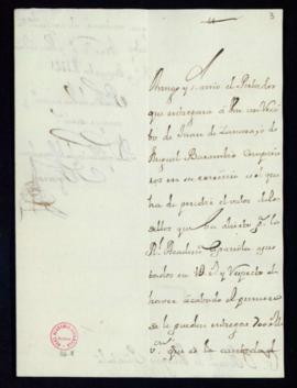 Carta de Lope Hurtado de Mendoza a Manuel de Villegas Piñateli en la que le indica que debe entre...