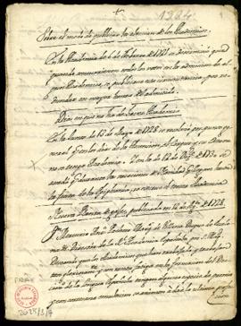 Acuerdos de la Academia pertenecientes a su gobierno, tomados desde el 13 de mayo de 1728 al 10 d...