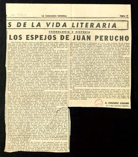 Cronología e historia. Los espejos de Juan Perucho